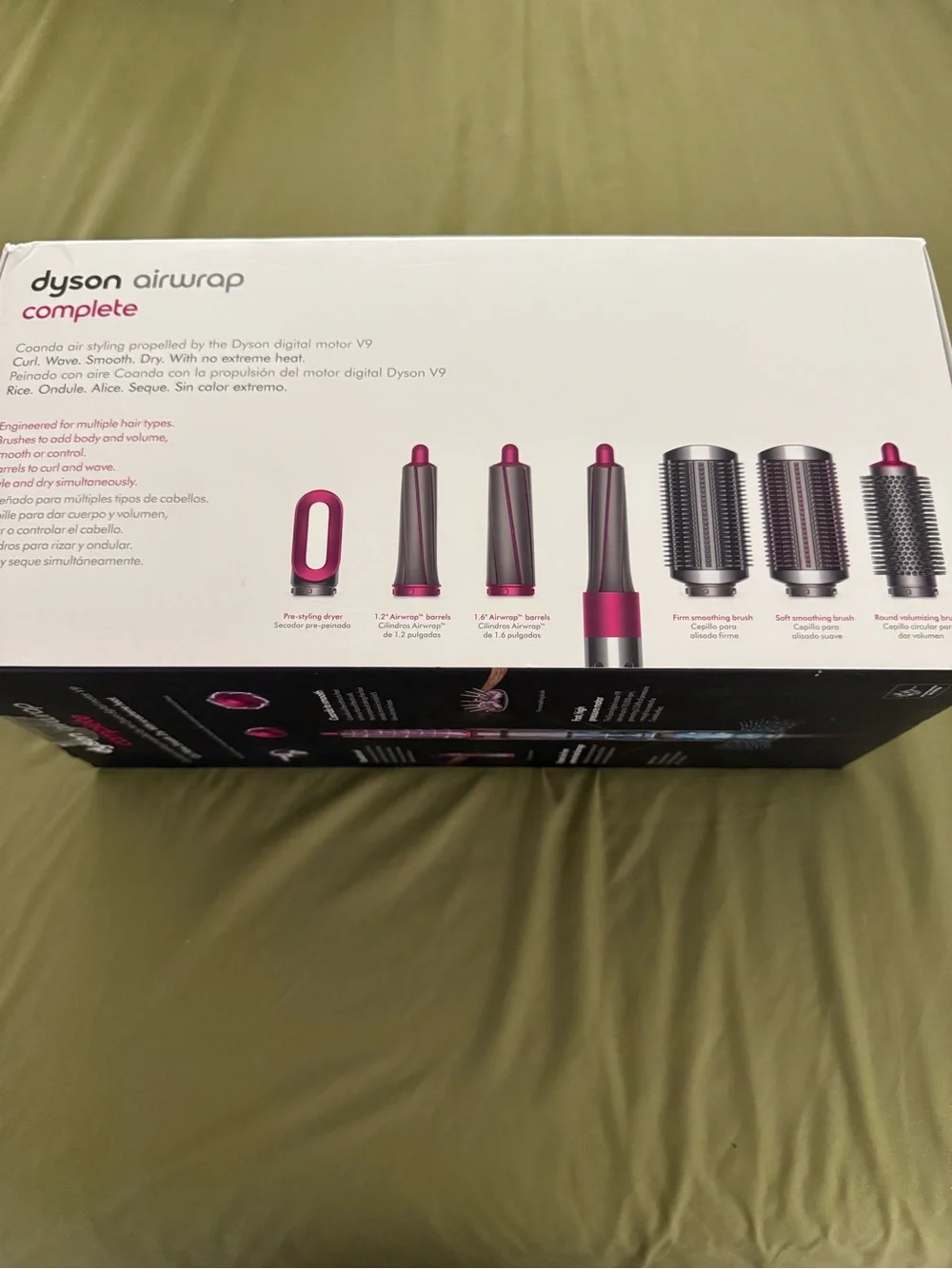Dyson Airwrap Complete Hair Styling Set in Rose and Silver